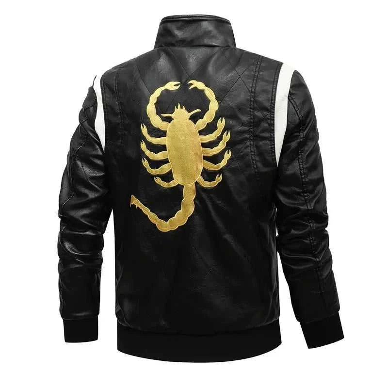 Spring Men's Leather Jacket High Quality Stand Collar Fashion Youth Embroidery Hooded PU Leather Coats EUR Size 3XL Men Clothing The jack market .AU The jack market .AU Men Fashion $ 78 14:771#White hooded;5:4183#EUR 3XL--CHN 4XL