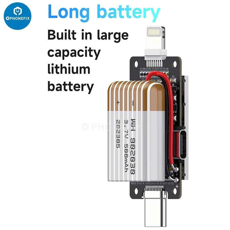 Mechanic T824 Type-C & Lightning Tail Insertion Tester for iPhone, iPad & Android - Fast, Accurate Connectivity Check