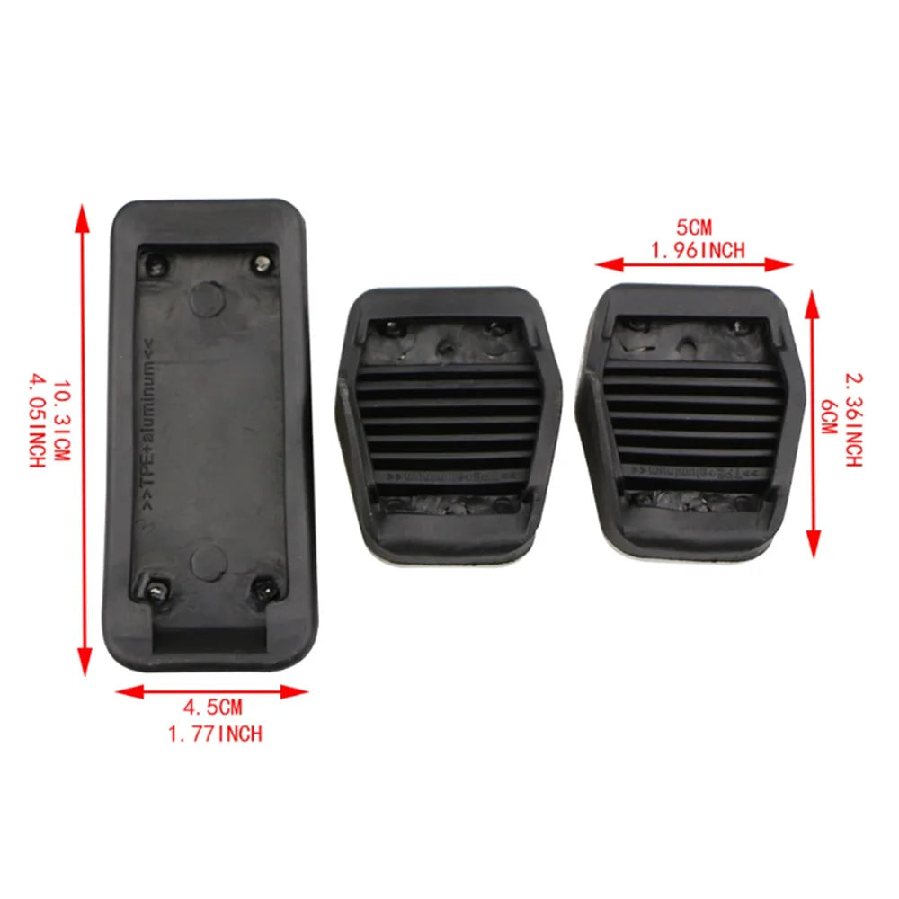 Car Accelerator Brake Rest Pedal Cover for Ford Focus 2 3 4 MK2 MK3 MK4 RS ST 2005-2020 Kuga Escape 2005-2017 Accessories