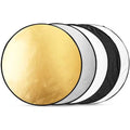 80cm 5 in 1 Portable Collapsible Round Photography Reflector Photo Studio Outdoor Light Diffuser Multi-Disc with Carry Bag