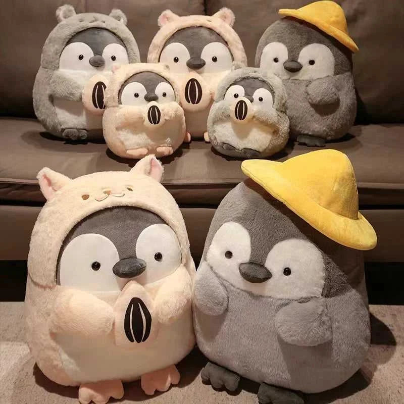 Cute Kawaii Plush Toy Penguin Doll Soft Stuffed Home Decoration Pillow Nap Pillow For Children Holiday Gift The jack market .AU The jack market .AU Little Wonders $ 63 14:366#Hat Penguin;152:201336176#35cm