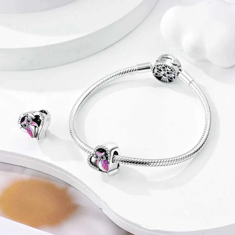 925 sterling silver owl flamingo woodpecker feather charms fit original bracelet charm bead necklace Diy female jewelry The jack market .AU The jack market .AU Jewellery & Chains $ 50 200000226:202006807#SMC6222