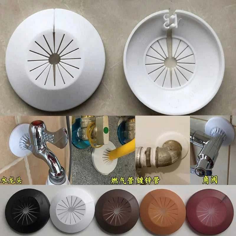 2pcs Plastic Wall Hole Duct Cover Shower Faucet Angle Valve Pipe Plug Decoration Cover Snap-on Plate Kitchen Faucet Accessories The jack market .AU The jack market .AU Home $ 48 14:200002984#4