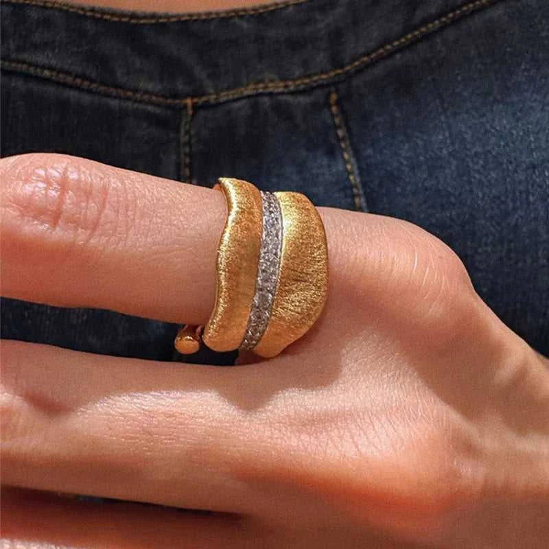 Vintage Beans Shape Glittering Fashion Adjustable Ring Trendy Women Elegant Jewelry Exquisite Party Gifts Accessories QD340 The jack market .AU The jack market .AU Jewellery & Chains $ 49 200000783:200209317#1