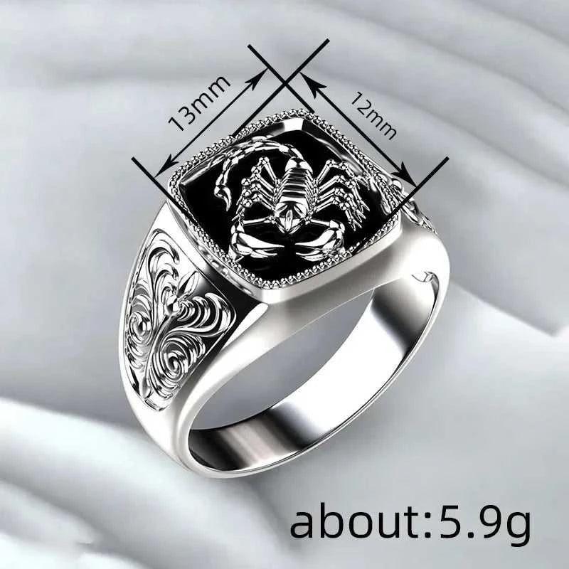 American Style Scorpion Drip Oil Ring High-End Fashion Jewelry for Men And Women Trendy Personalized Domineering Design The jack market .AU The jack market .AU Jewellery & Chains $ 53 200000369:200000285#13;200000783:193#H555