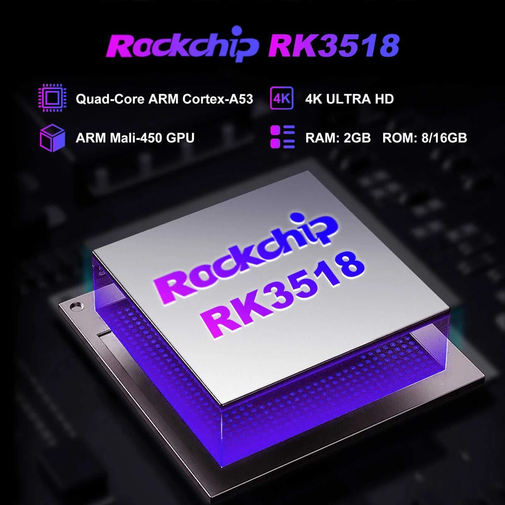 H96 Android 14 TV BOX RK3518 4K 2.4G 5G Wifi BT 100M Lan 16GB The jack market .AU The jack market .AU Accessories Electronics $ 96 14:350852#2G 8G;200009209:201484778