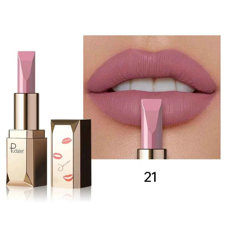 Velvet Luxe Lipstick - Waterproof, Long-Lasting, Non-Stick, Sweat-Resistant Formula for Effortless Glam