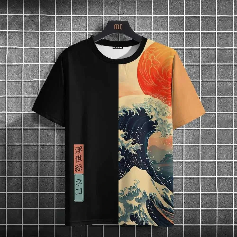 2024 T Shirt Men Japanese Samurai Cat 3d Printed T Shirts For Casual Fashion Funny Shirt Top Tee Men Clothing The jack market .AU The jack market .AU Men Fashion $ 26 14:193#P2TGL23FD;5:4183