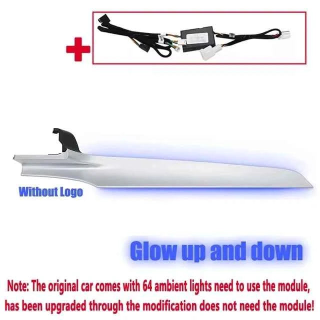 For Mercedes-Benz C/GLC X253 W205 ambient light 2014-22 Passenger Atmosphere Lamp Co-pilot Led Neon Ambient Light 3/12/64 Colors