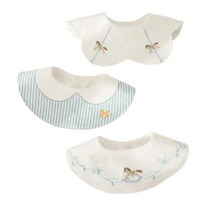3PCs New Waterproof Cotton Baby Bibs Korean Cartoon Embroidery Newborn Burp Cloths Adjustable Baby Saliva Towel Baby Accessories The jack market .AU The jack market .AU Mum & Kids: Essential Products for Every Family $ 35 14:1052#D