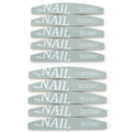 5/10 Sponge Block Nail Art File 220/280 Grit Green/Grey Halfmoon Lime a Ongle Buffer Nail Supplies Professional Manicure Tools