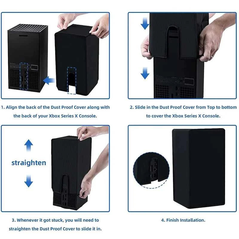 Dust Cover for Xbox Series S X Game Console Dustproof Sleeve Case Mesh Stopper Filter Net Removable Protective Shell Accessory The jack market .AU The jack market .AU Accessories Electronics $ 50 14:201447326#for xbox Series S