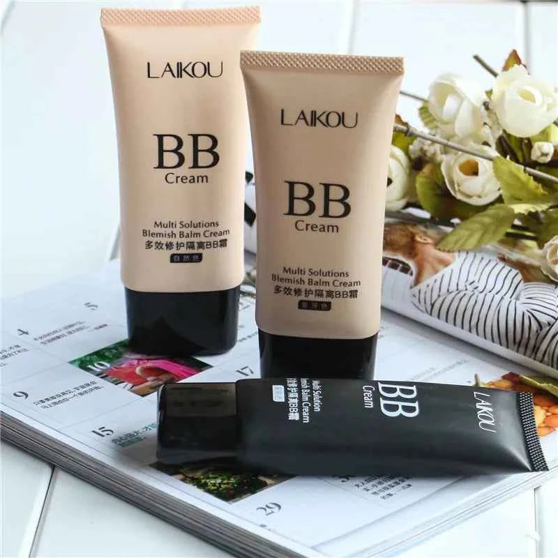 Laikou BB Cream - Flawless Coverage, Oil-Control & Hydrating Formula - 3 Natural Shades, 50ml