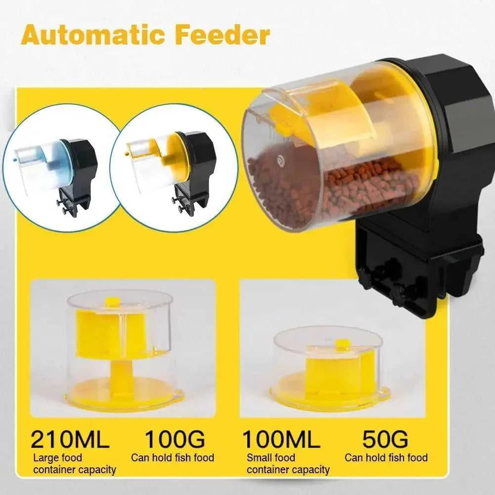 Fish Tank Automatic Feeder Intelligent Timing Automatic Feeder Aquarium Automatic Feeder Large Capacity Fish Feeder fish feeder The jack market .AU The jack market .AU Fishing Gear $ 38 14:366