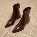 Women Ankle High Heels Chelsea Boots Pointed Toe Shoes Designer Pumps Winter 2025 New Brand Shoes Women Motorcycle Boots The jack market .AU The jack market .AU Step Up Your Style: Trendy Shoes for Every Occasion! $ 81 14:200006158;200000124:200000337