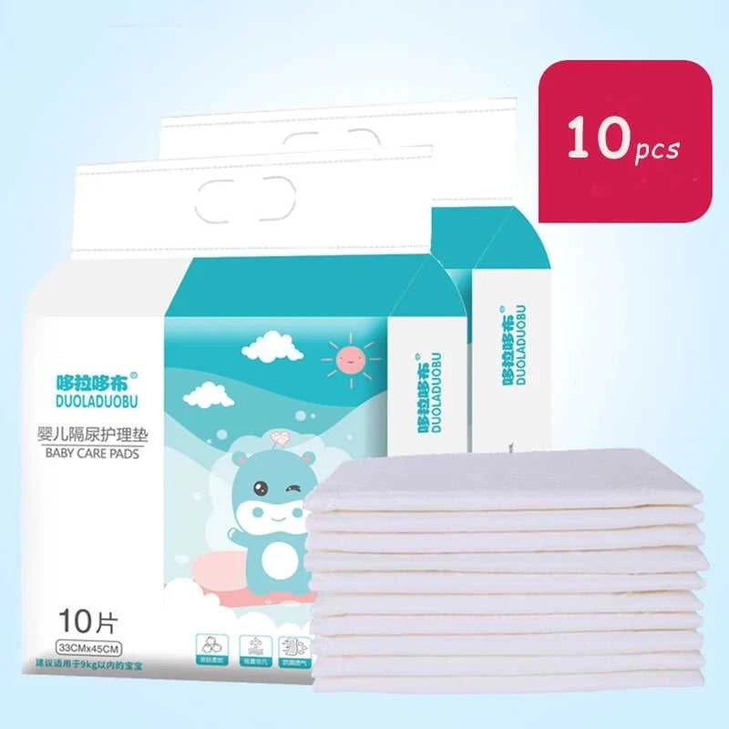 Baby Disposable Changing Pads 10pcs Infant Underpads Waterproof Diaper Breathable Bed Table Protector Mat Baby Care Mattress The jack market .AU The jack market .AU Mum & Kids: Essential Products for Every Family $ 25 14:29#as picture