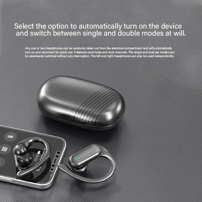 The A520 wireless Bluetooth headphones feature high-quality, high-definition sound, stereo earbuds, sweat-proof touch lights The jack market .AU The jack market .AU Accessories Electronics $ 64 14:193#Black