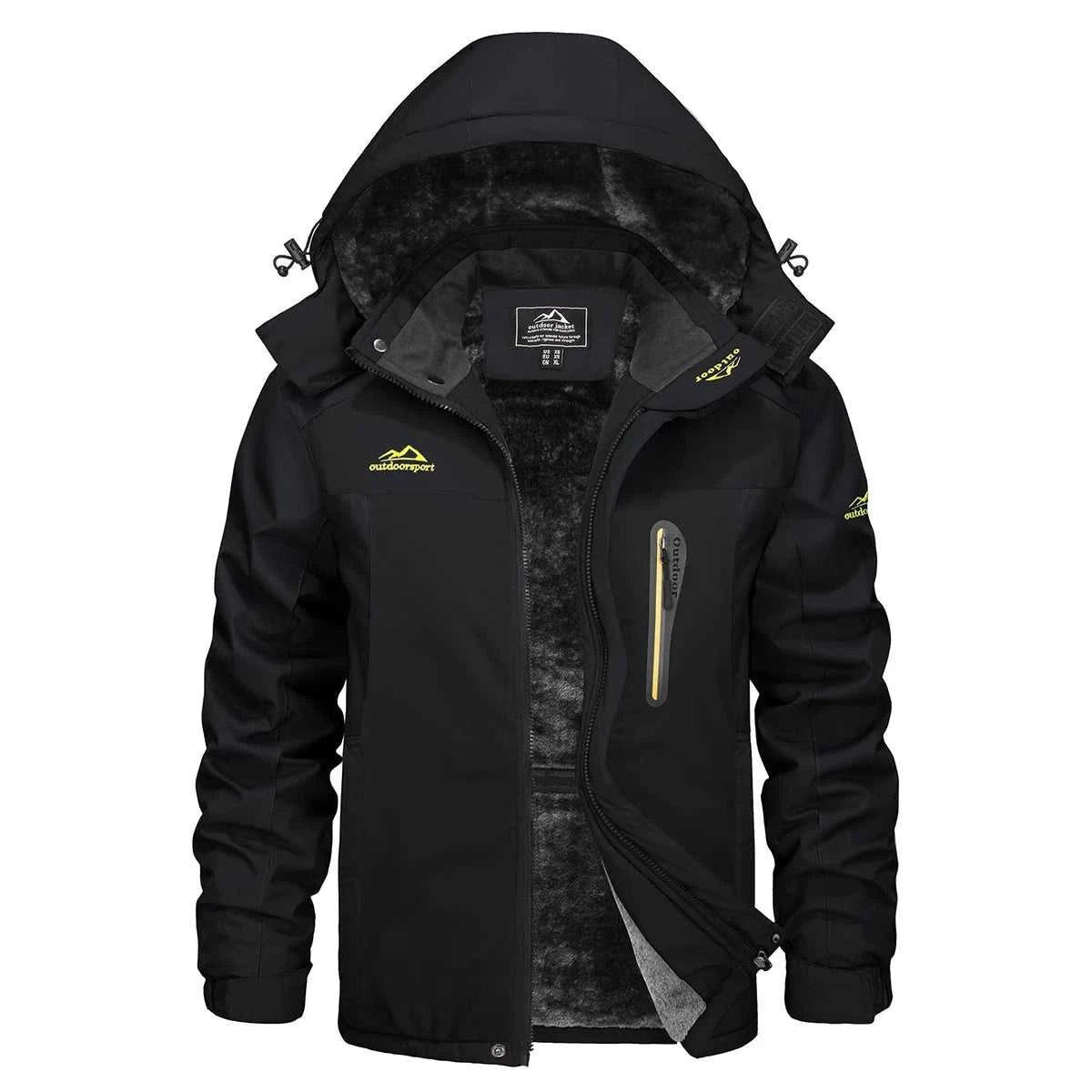 TACVASEN Men's Waterproof Ski Jacket Fleece Lining Warmth Parka Winter Snow Working Outdoors Hooded Coat Rain Shell Windbreaker The jack market .AU The jack market .AU Men Fashion $ 76 14:771#Blue;5:361385#CN 4XL (US L)