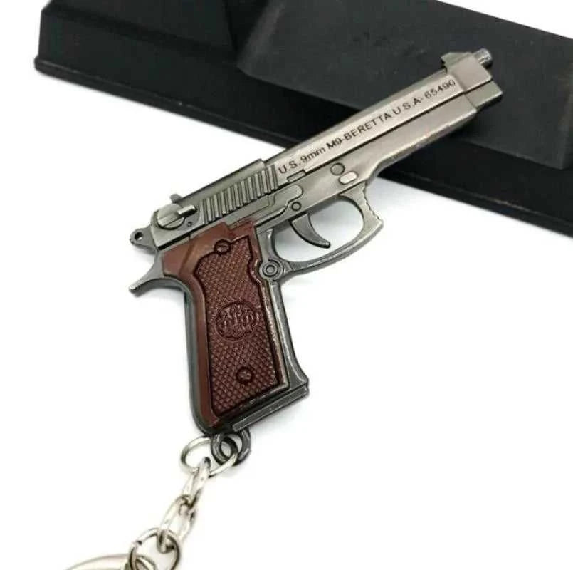 Mini Pistol Model Metal Alloy Material Cool Pistol Key Chain Children's Men's Accessories The jack market .AU The jack market .AU Jewellery & Chains $ 48 14:193