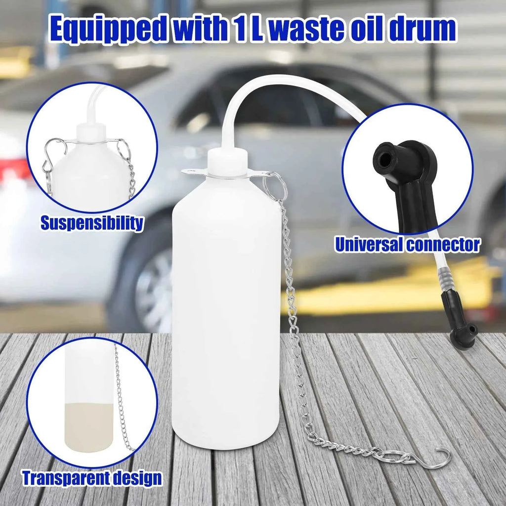 Car Manual Brake Fluid Bleeder Kit 3L Vacuum Brake Pressure Fluid Pump Professional Brake Flush Machine Pneumatic Brake Bleeder