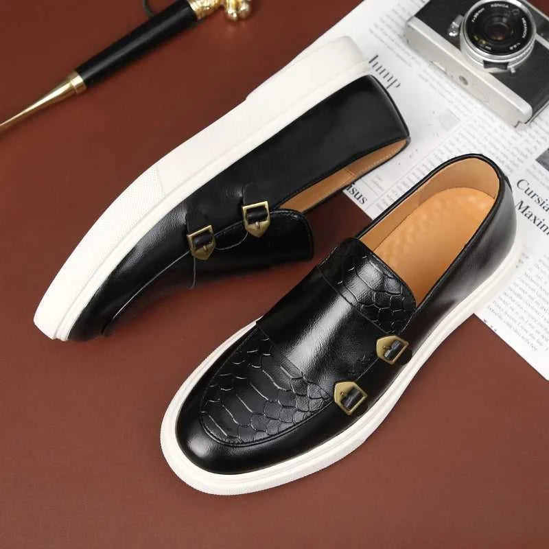 Fashion Men's Casual Shoes Embossed Leather Men Classic Retro British Style Tassels Loafers Mens Slip-on Outdoor Driving Flats The jack market .AU The jack market .AU Step Up Your Style: Trendy Shoes for Every Occasion! $ 101 14:193#S11 Black;200000124:200000364#39 (US 6.5);200007763:201336100