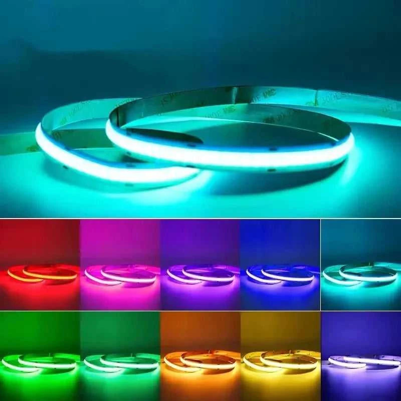 LED Strip Light COB CCT RGBCCT ADDRESS Pixel Full RGBIC Waterproof IP67 5/8/10MM 2700-6500K Dimmable Bicolor Adjustable Thin The jack market .AU The jack market .AU Home $ 7752 136:9131324113#RGBW;14:29#No waterproof IP20;249:200006305#DC 12V