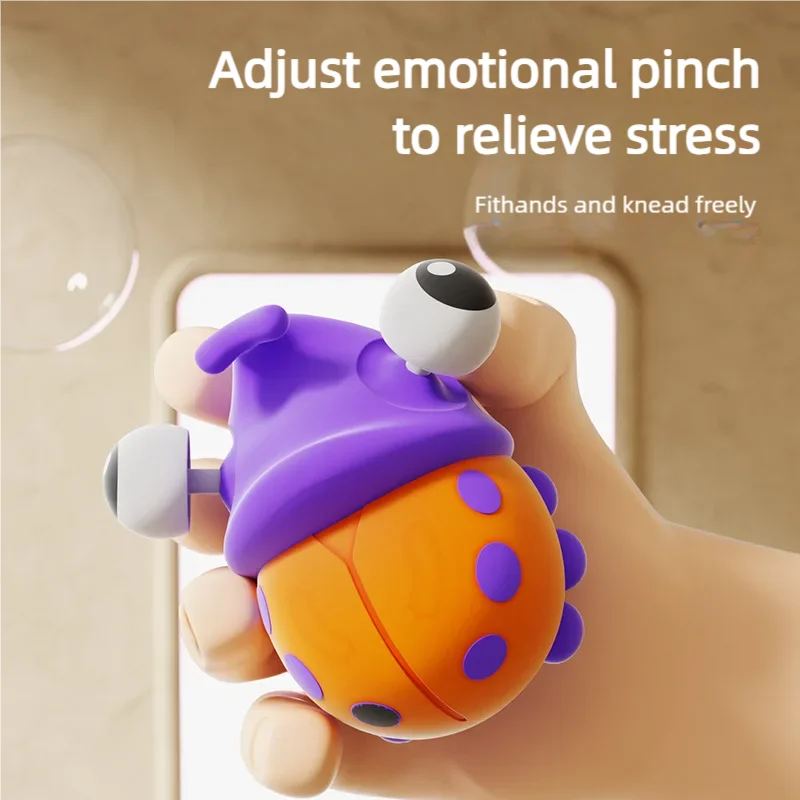 Pop Eye Cartoon Insect Animal Squishy Squeeze Novelty Toy Squishy Fidgeting Fun Antistress Adult Sensory Toys Kids Toys Gifts