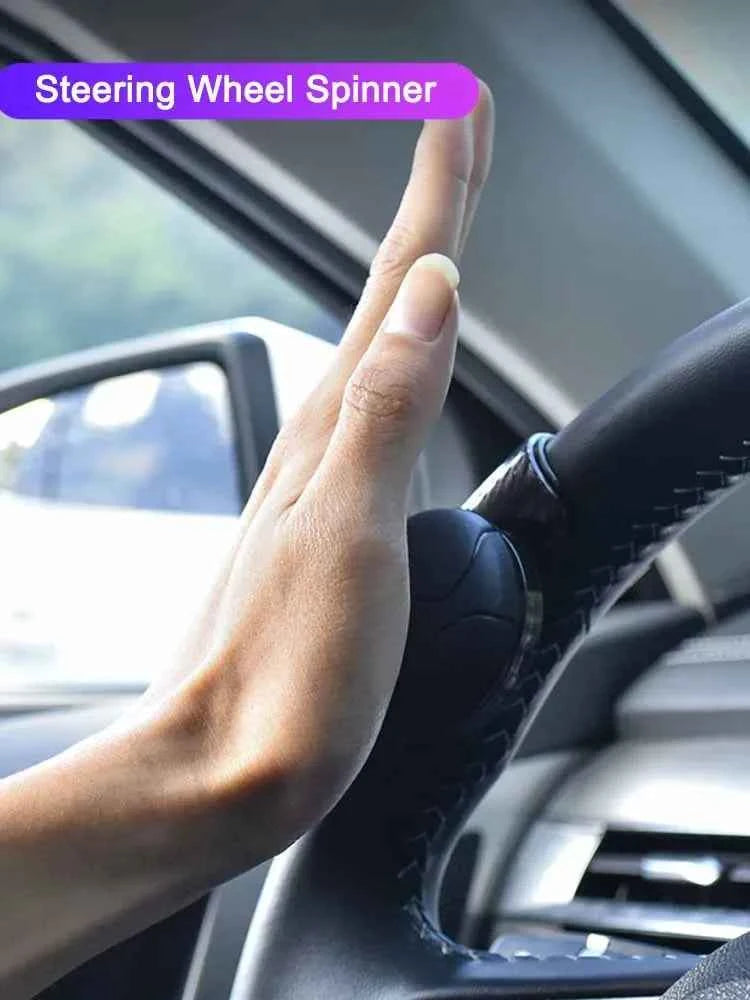 Car Accessories Steering Wheel Spinner Knob Power 360° Handle Ball Hand Control Assister Grip Turning Helper Auxiliary Booster