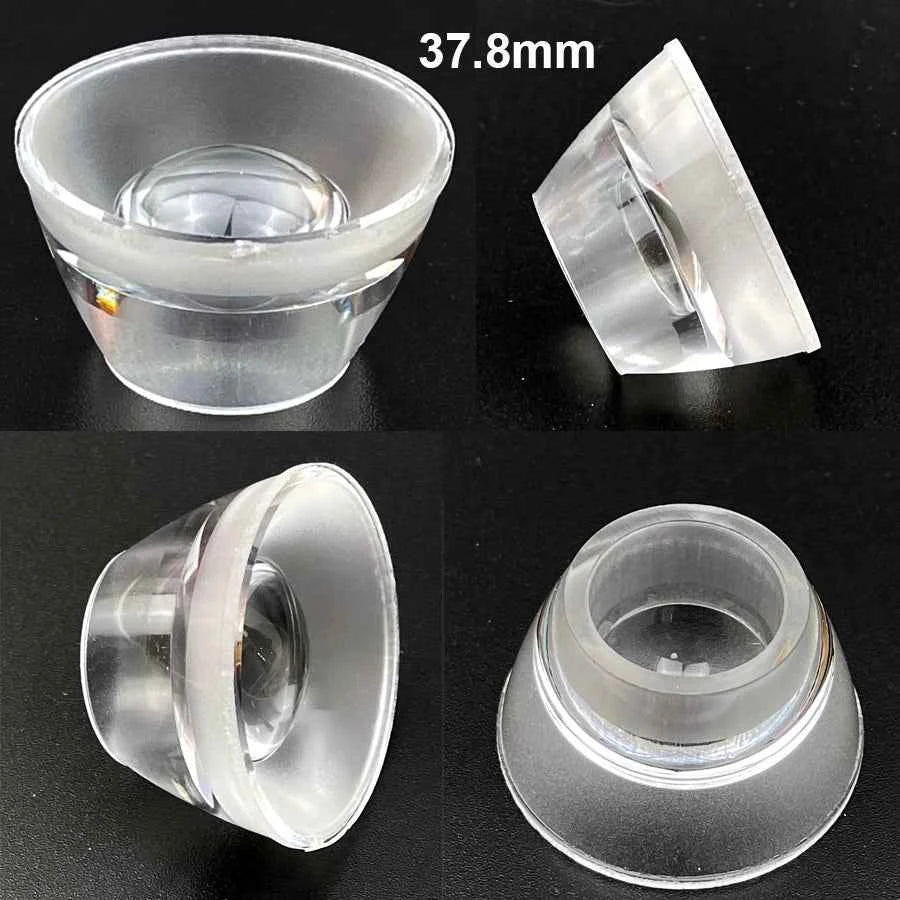 18mm 20mm 21mm 23mm 24mm 29mm 38mm Concave PMMA Lens COB LED Flashlight Lamp Wall Washer Concave Convex Diverging Lens