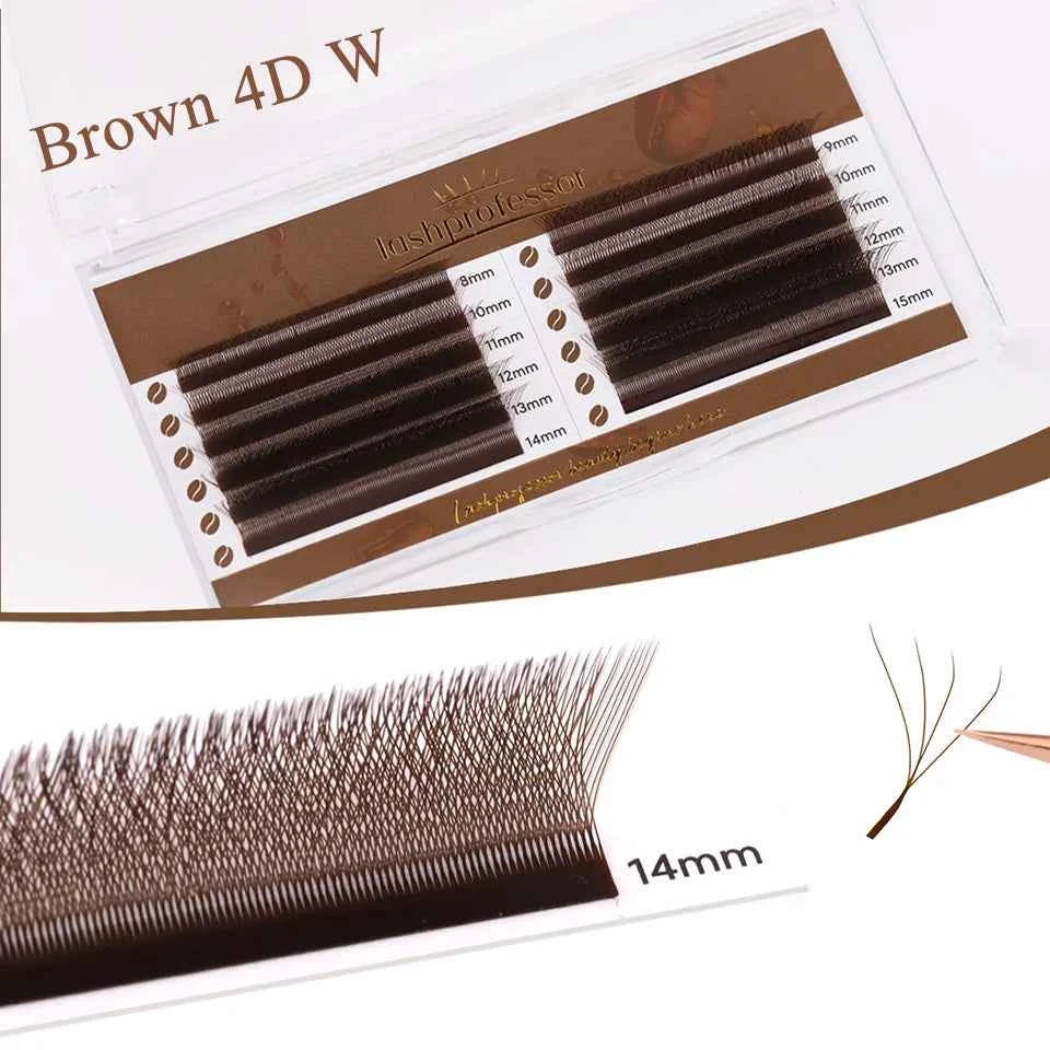 Lashprofessor 3D Spike Lashes - YY Shaped Faux Mink Premade Volume Fans for Luscious, Fairy-Like Eyes