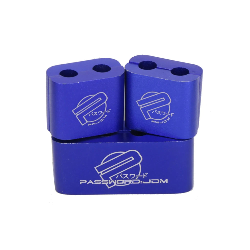 Spark plug Electrical JDM aluminum alloy wire Clamp Separator Line Ignition Cable Clip for automobile decoration universal