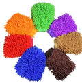 18X16CM Microfiber Car Wash Gloves Auto Gloves Ultra Absorbent Wash Car Sponge Scratch Free Microfiber Car Cleaning Tool