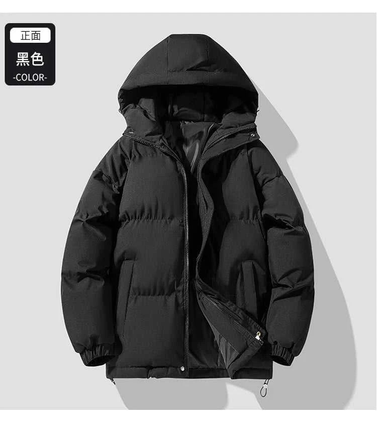 Jacket Youth Jacket Trend New Men's Warm Jacket Cotton Padded Jacket Casual Sports Autumn Winter Men's Hooded Warm Thick Parkas The jack market .AU The jack market .AU Men Fashion $ 81 14:193;5:4183