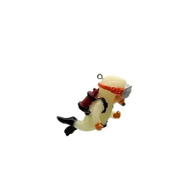 Fish Tank Decoration Creative Floating Diver Ornaments Set Blue Guy Figurines for Underwater Scenery Bottom Aquarium Decor The jack market .AU The jack market .AU Fishing Gear $ 21 14:496#J