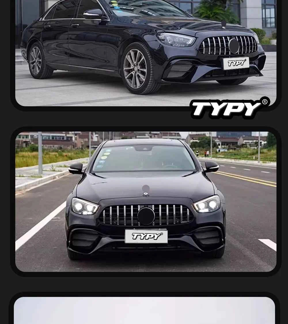 TYPY Car Lights For Benz E-Class W213 Headlights 2016-2023 LED Lamps Daytime Running Lights Dynamic Turn Signal Auto Accessories