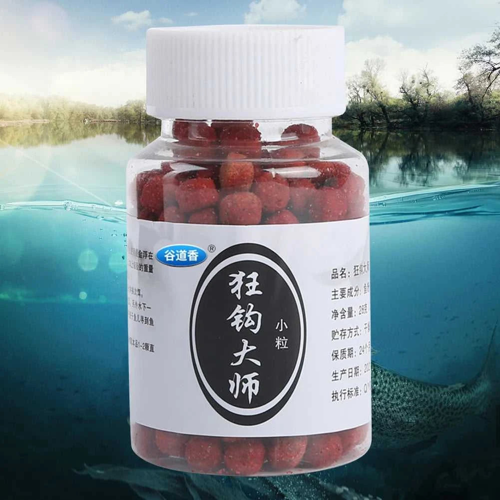 NEW Fish Food Pellets Portable Far-reaching Fishing Baits Stimulate Olfactory Sensation Fishing Supplies for Carp Extruded Feed The jack market .AU The jack market .AU Fishing Gear $ 22 14:366#Small Grains