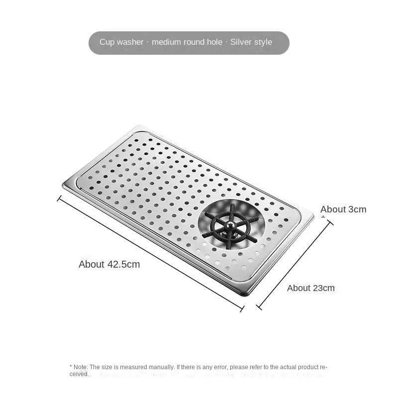 Stainless Steel Embedded Pressure Rinser Automatic Glass Cup Washer Wine Beer Milk Tea Cup Cleaner Tool Kitchen Sink Accessories The jack market .AU The jack market .AU Home $ 148 14:29#A