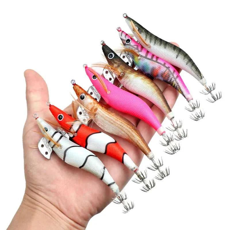 Full Body Luminous Wooden Shrimp Colorful Imitation Squid Shrimp Fake Bait2.0 2.5 3.0#Squid Cuttlefish Sea Fishing Umbrella Hoo The jack market .AU The jack market .AU Fishing Gear $ 20 14:366#B;5:100014443#10CM 11G