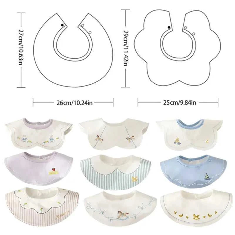 3PCs New Waterproof Cotton Baby Bibs Korean Cartoon Embroidery Newborn Burp Cloths Adjustable Baby Saliva Towel Baby Accessories The jack market .AU The jack market .AU Mum & Kids: Essential Products for Every Family $ 35 14:1052#D
