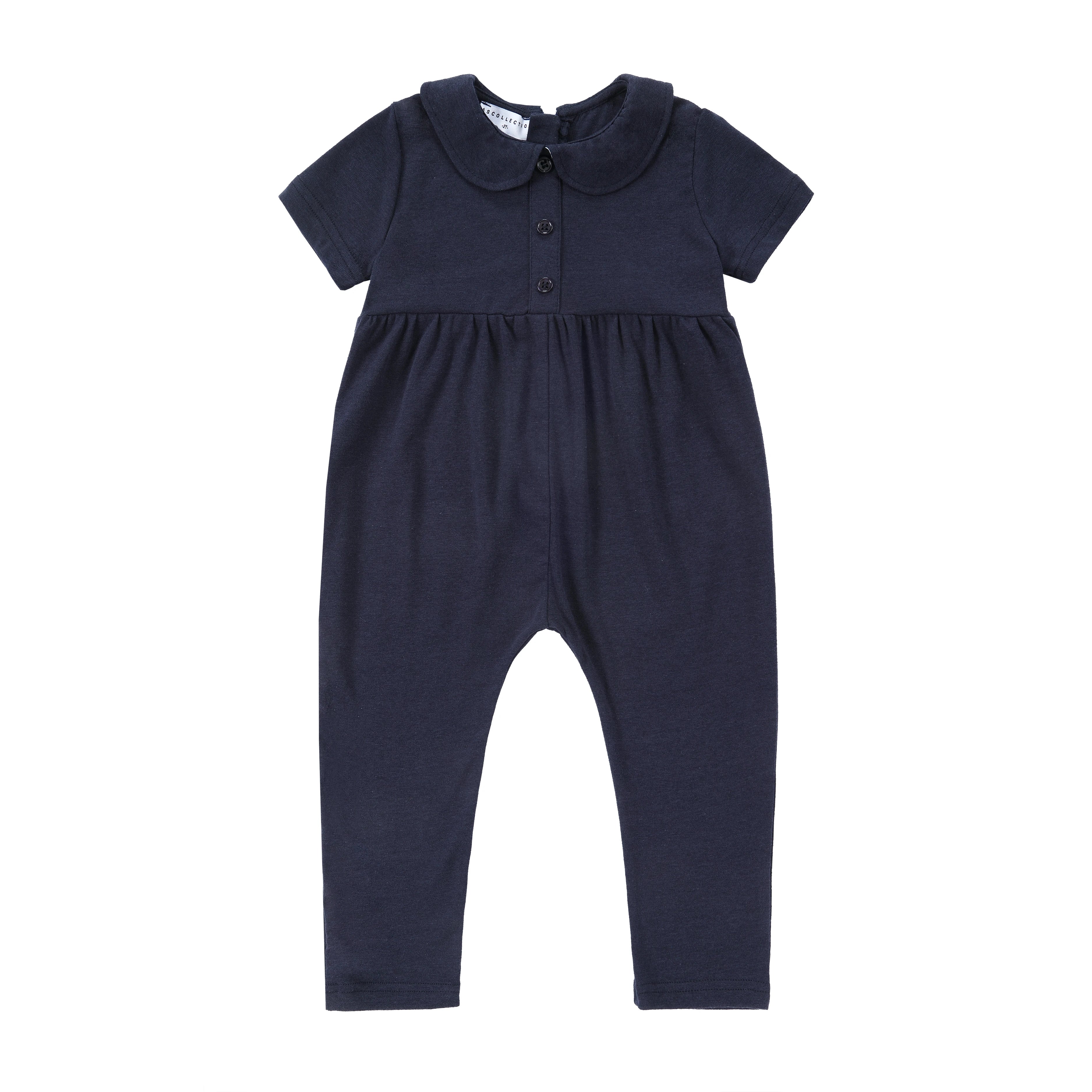 AS Robe Girls' Floral Collar Dress - Cute Matching Baby Set for Sisters