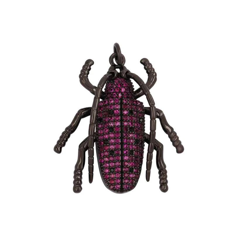 Colourful Fly Bee Ladybird Insect Charm Paved with Rainbow Cubic Zirconia,18K Gold Plated Jewelry Making Hand Craft Material M75 The jack market .AU The jack market .AU Jewellery & Chains $ 63 14:29#M750426-Gold;200007763:201336100