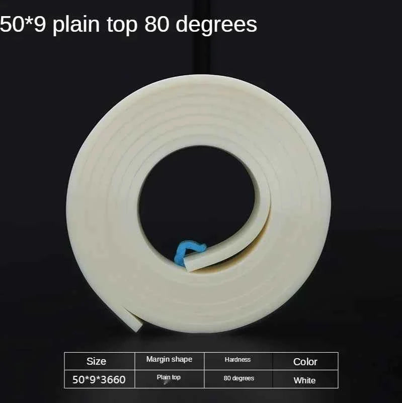 Squeegee Master 50mm Flat Silkscreen Squeegee - Durable Polyurethane Blade for Precision Printing