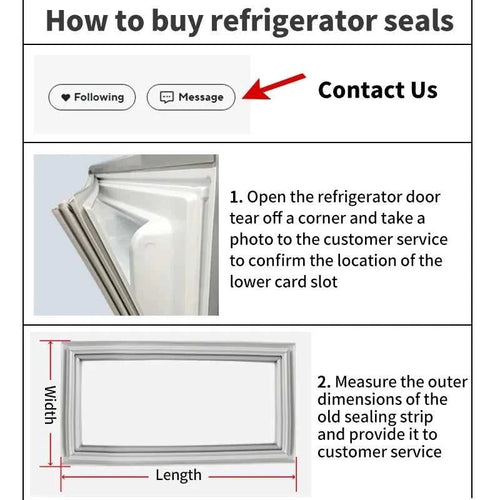 1-11m Custom home refrigerator door seal strip strong magnetic adsorption door gap seal pad universal door gasket The jack market .AU The jack market .AU Home $ 161 14:200001438#11m;200007763:201336100