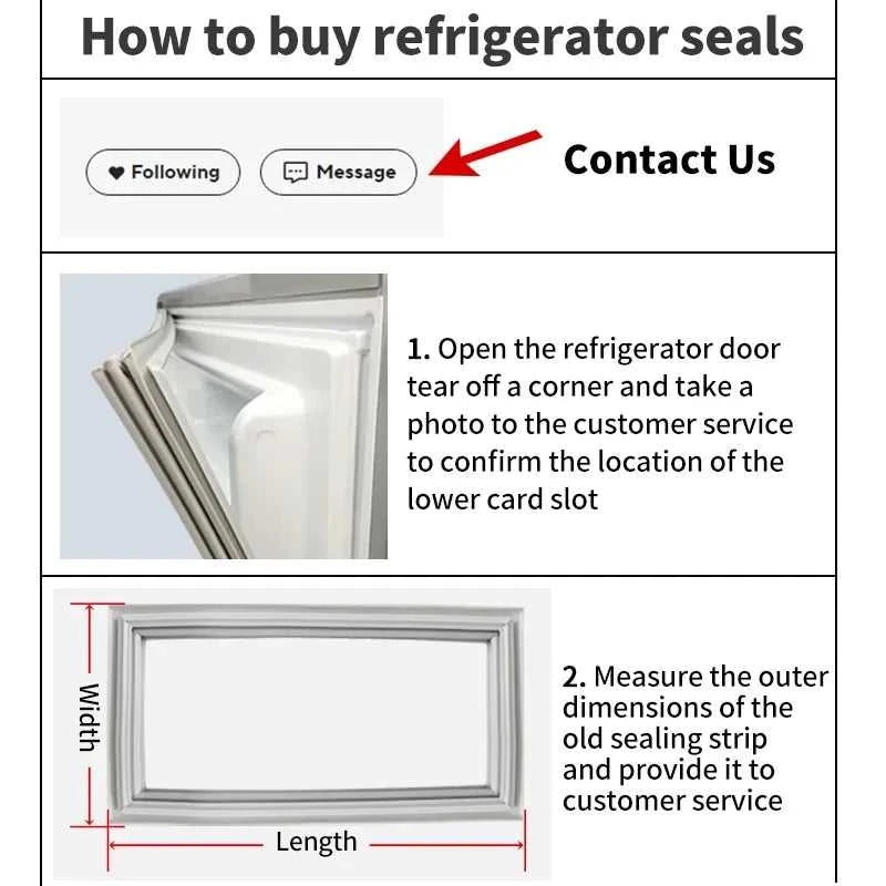 1-11m Customize household refrigerator Freezer and commercial cabinet door gasket strip rubber seal strip freezer fridge seal The jack market .AU The jack market .AU Home $ 139 14:691#8m;200007763:201336100
