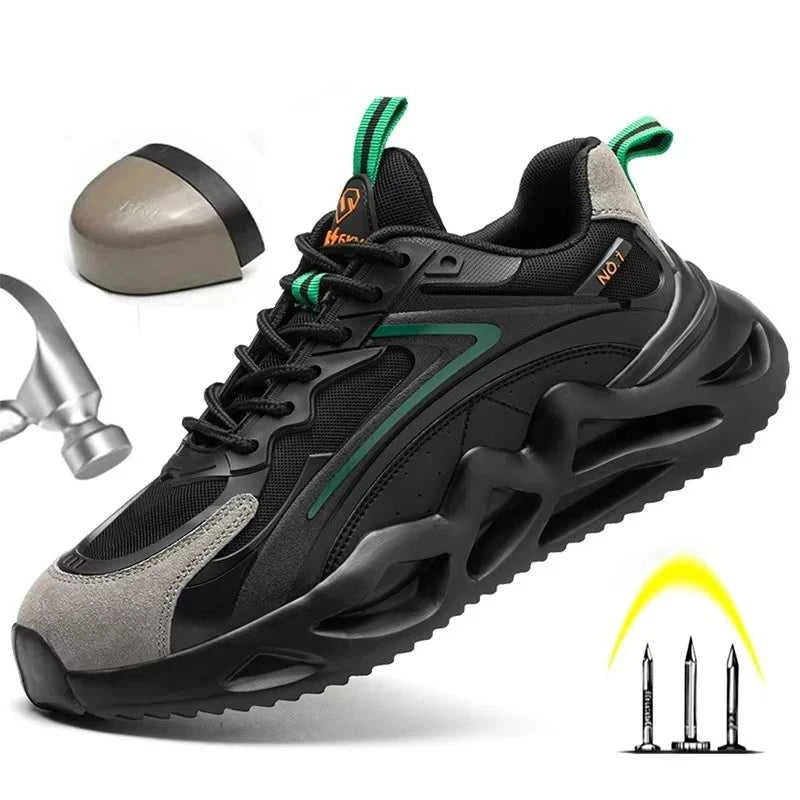 Safety Shoes Sports Comfortable Anti-smashing Steel Toe Work Shoes Puncture Resistant Sturdy Insulation 6KV Protective Boots 45 The jack market .AU The jack market .AU Step Up Your Style: Trendy Shoes for Every Occasion! $ 99 14:4602#Brown;200000124:100010482