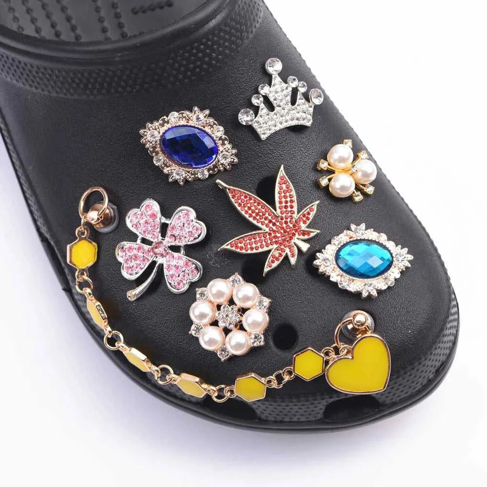 Bling Shoe Charms for Metal Pearl Button Shoes Decorations Accessories For Girl Women Gift The jack market .AU The jack market .AU Step Up Your Style: Trendy Shoes for Every Occasion! $ 47 14:173#b8204