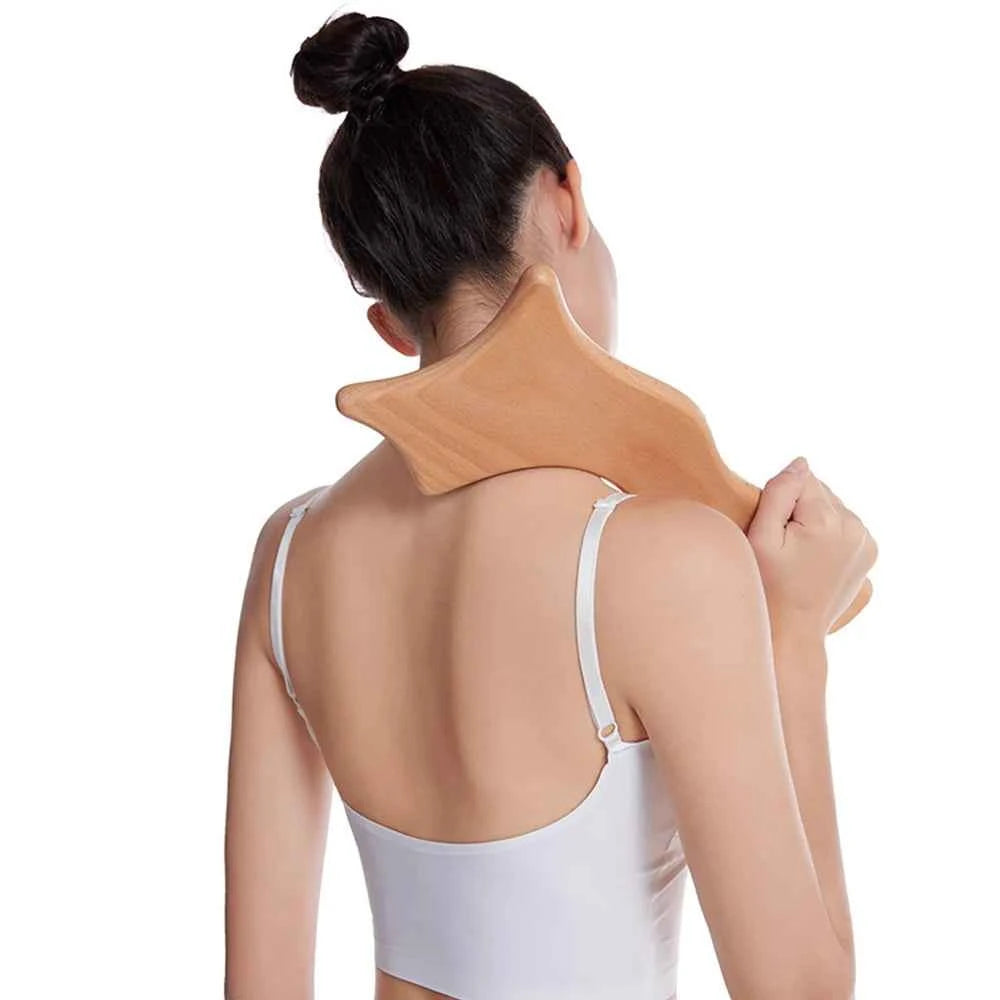 Wooden Wonders 4-in-1 Therapy Massage Kit – Anti-Cellulite & Muscle Pain Relief for Body Shaping