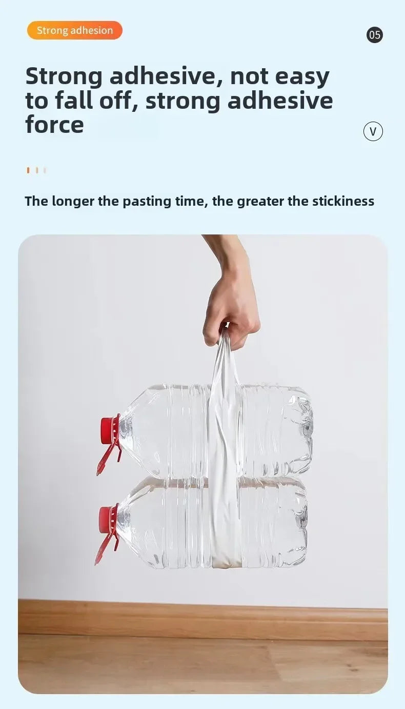 10m Thick Industrial Tape (Silver-Gray) - Single-Sided, Waterproof/Windproof, Wear-Resistant for Repair & Bundle Tasks