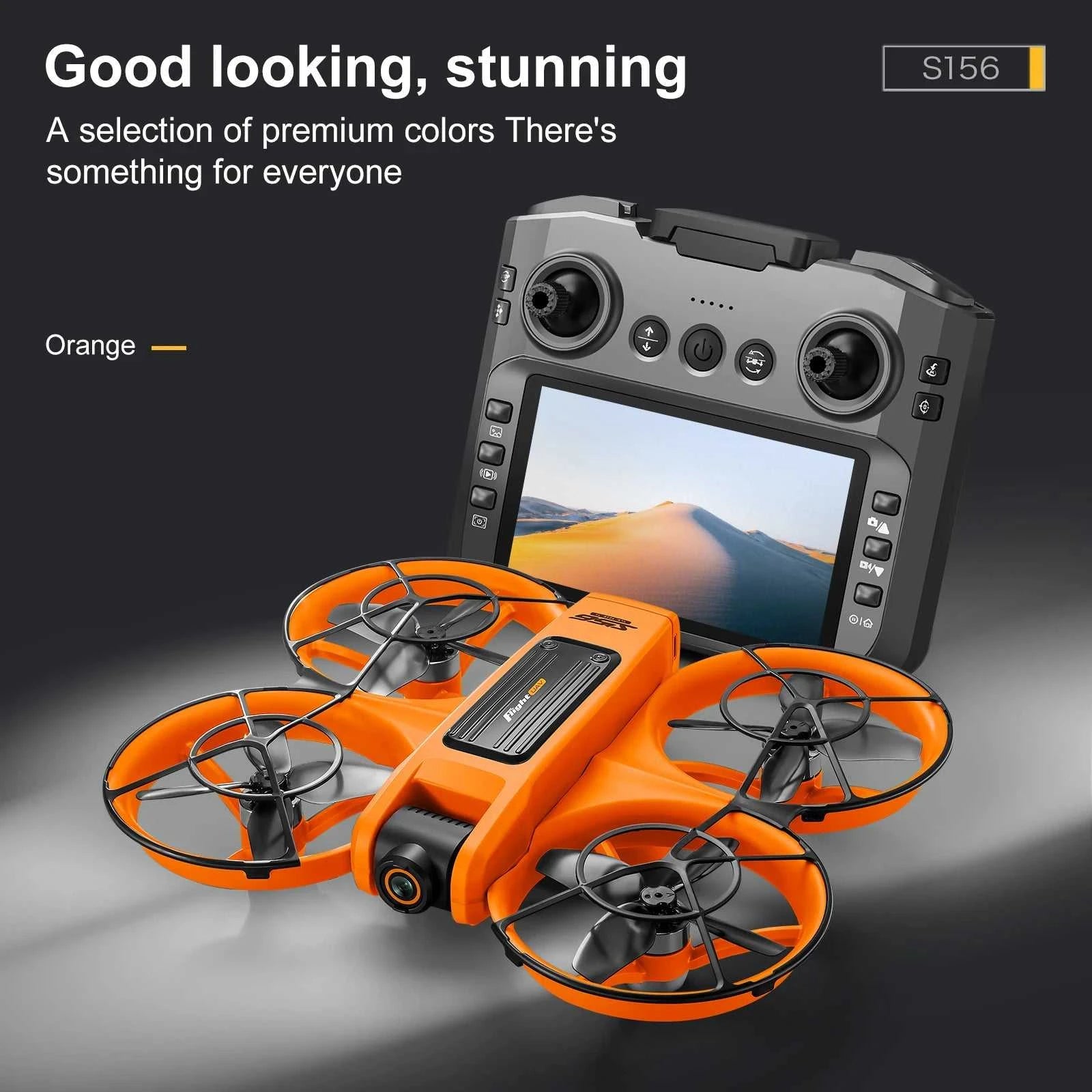 NEW S156 RC Drone 2.4G 5G WIFI Professional 8K Aerial Photography Remote Control Aircraft HD Dual Camera Quadcopter Boy Toy Gift The jack market .AU The jack market .AU Drones $ 124 14:350852