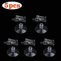 Clear Sucker Clamp Bathroom Wall Suction Cup Clip for Window Office Door Multifunctional ABS Home Mall Shop Smooth Surface The jack market .AU The jack market .AU Home $ 22 14:200006152#5pcs